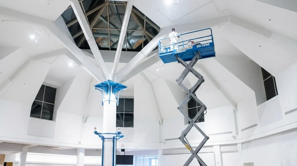 Commercial interior painting contractor Cape Cod.